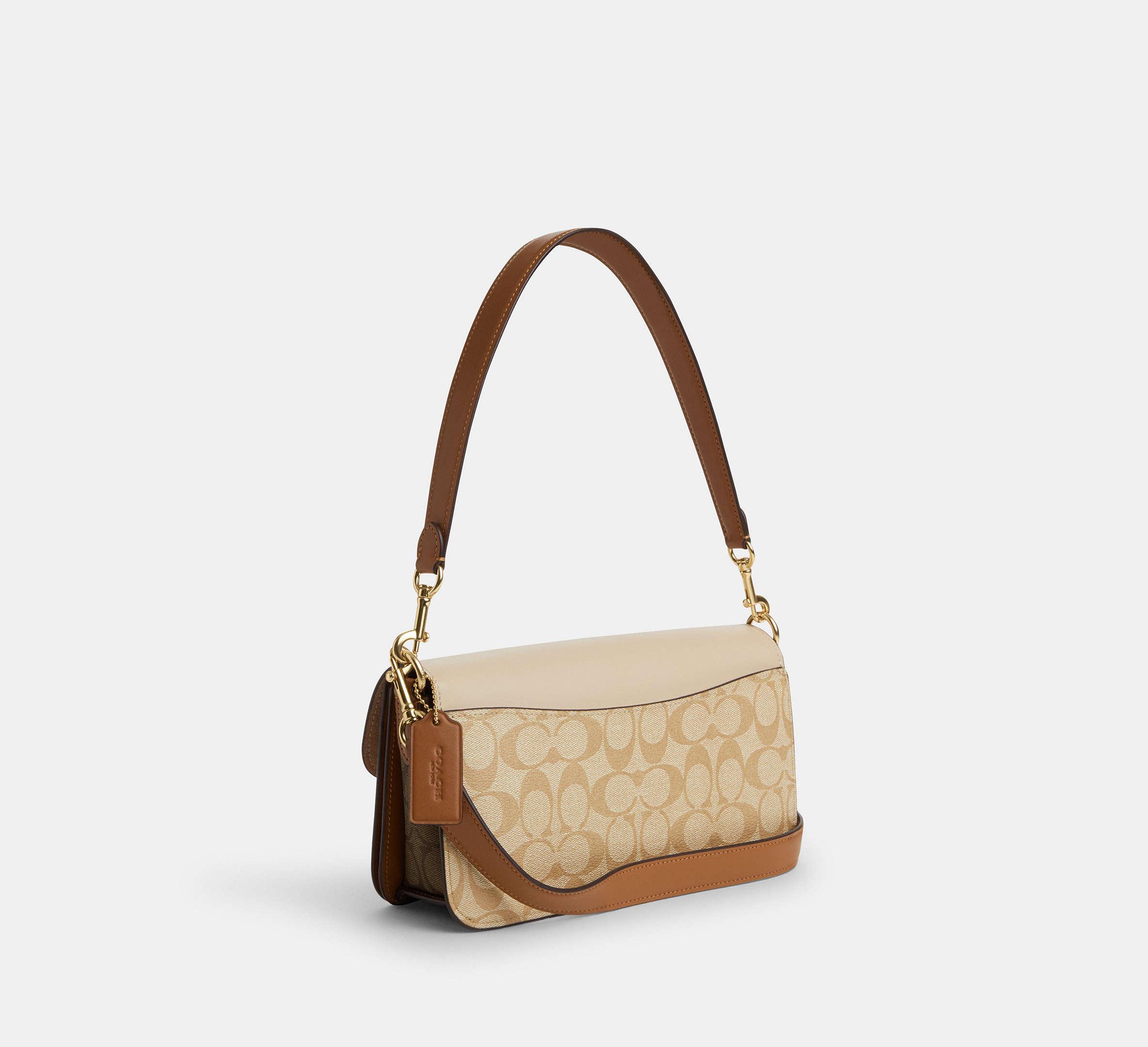 Coach Signature Canvas Bolso Baguette Coach Coachoutlet Coach Teri