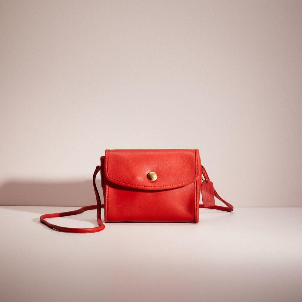 COACH Vintage Classic Chrystie Bag in Red Lyst