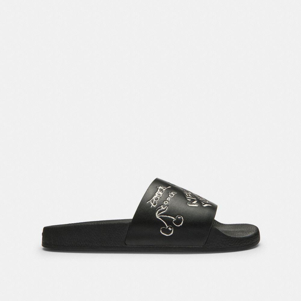 Black COACH Sandals and Slides for Men Lyst