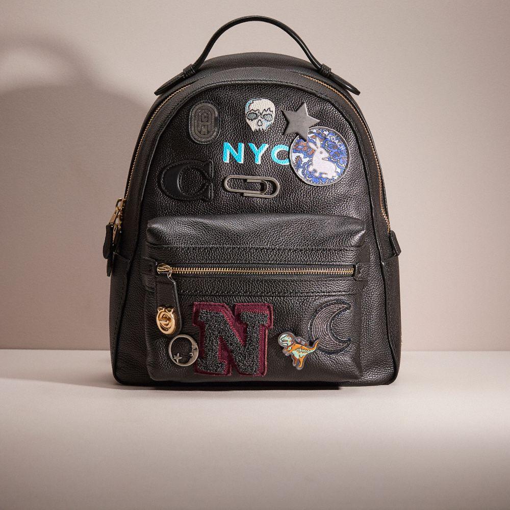 COACH Upcrafted Campus Backpack in Gray Lyst