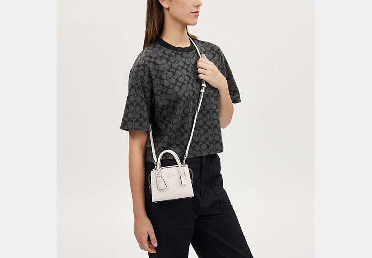 COACH Andrea Mini Carryall in Black | Lyst