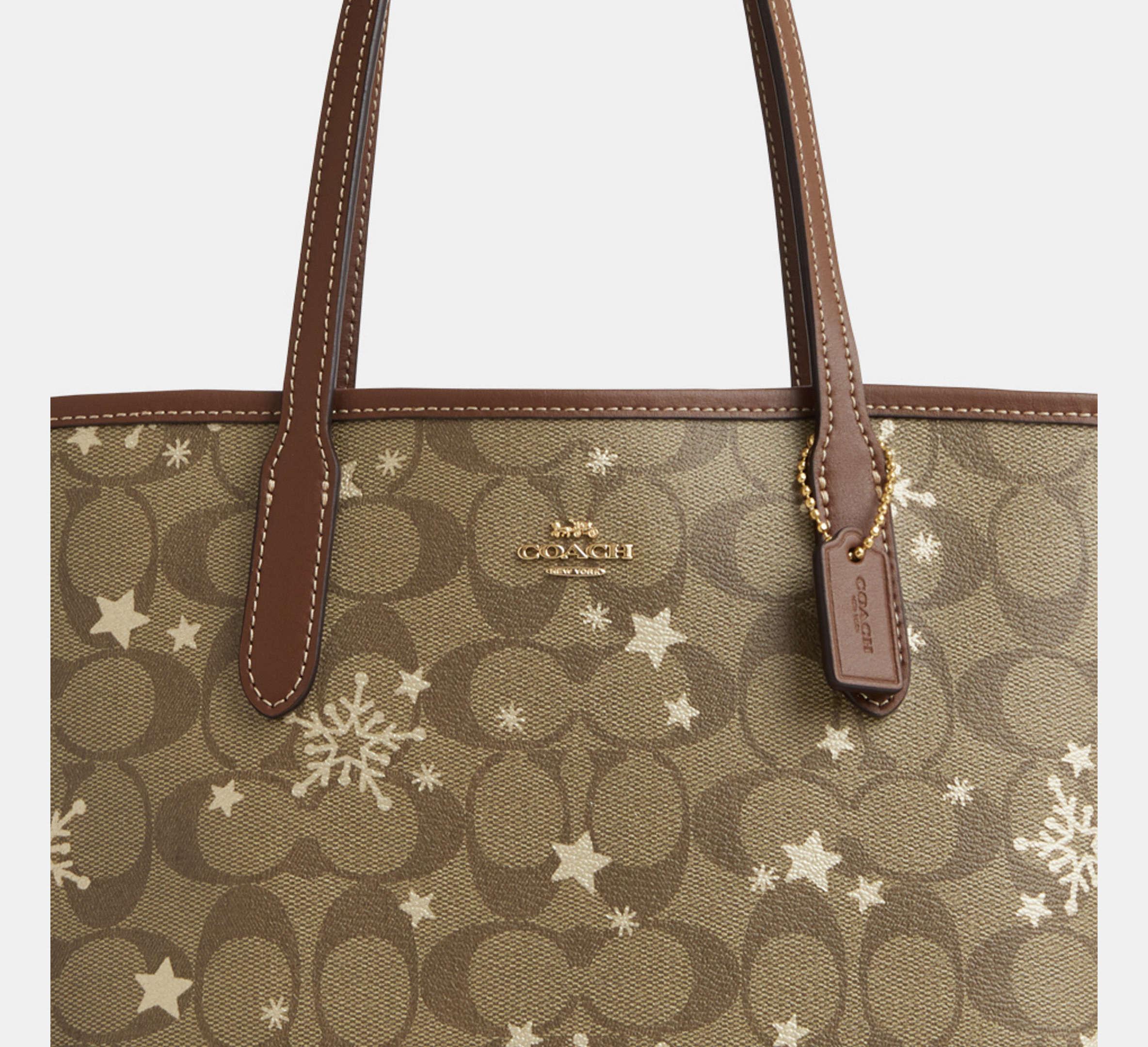 Coach mini city zip tote hot sale