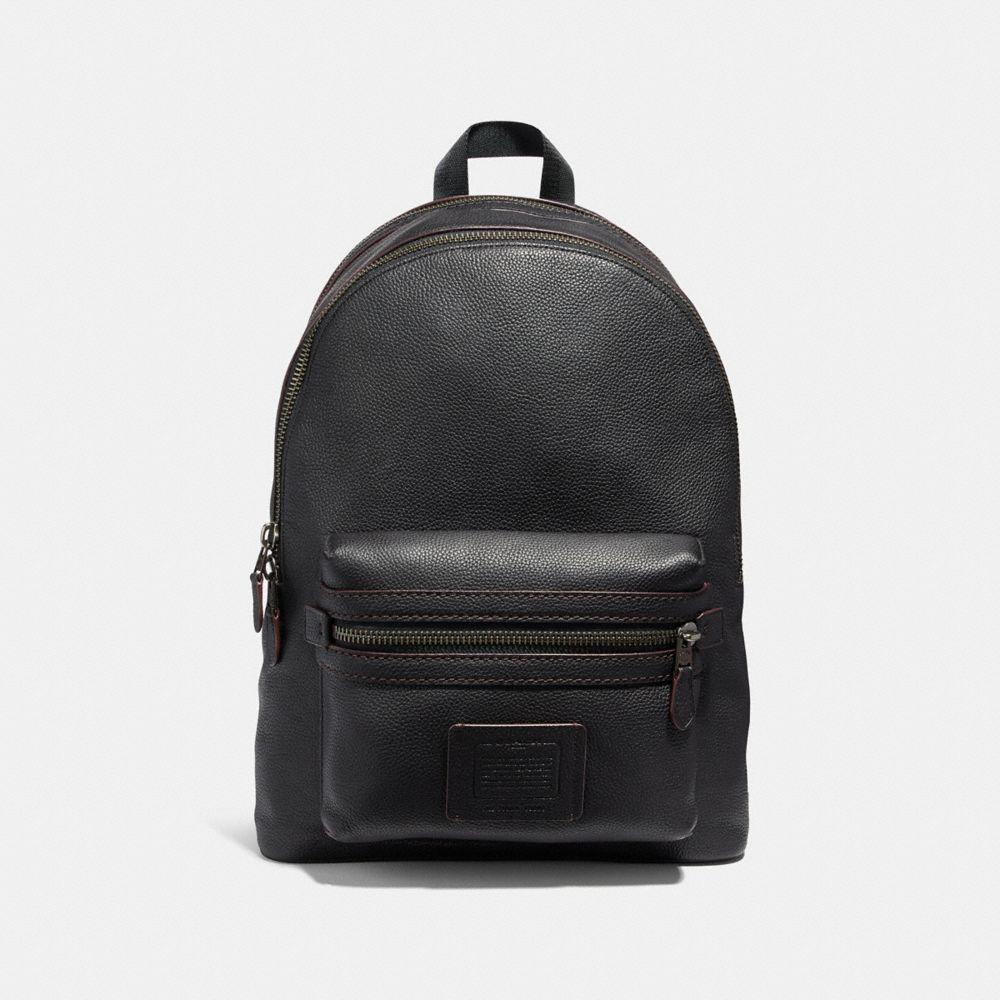 COACH Leather Academy Backpack in Black for Men - Save 50% - Lyst