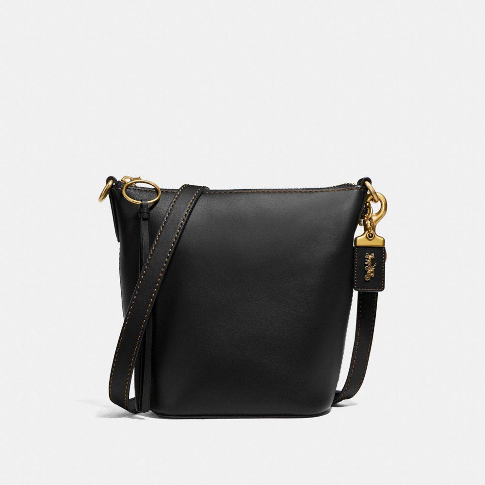 COACH Leather Duffle 20 in Black/Brass (Black) - Save 49% - Lyst