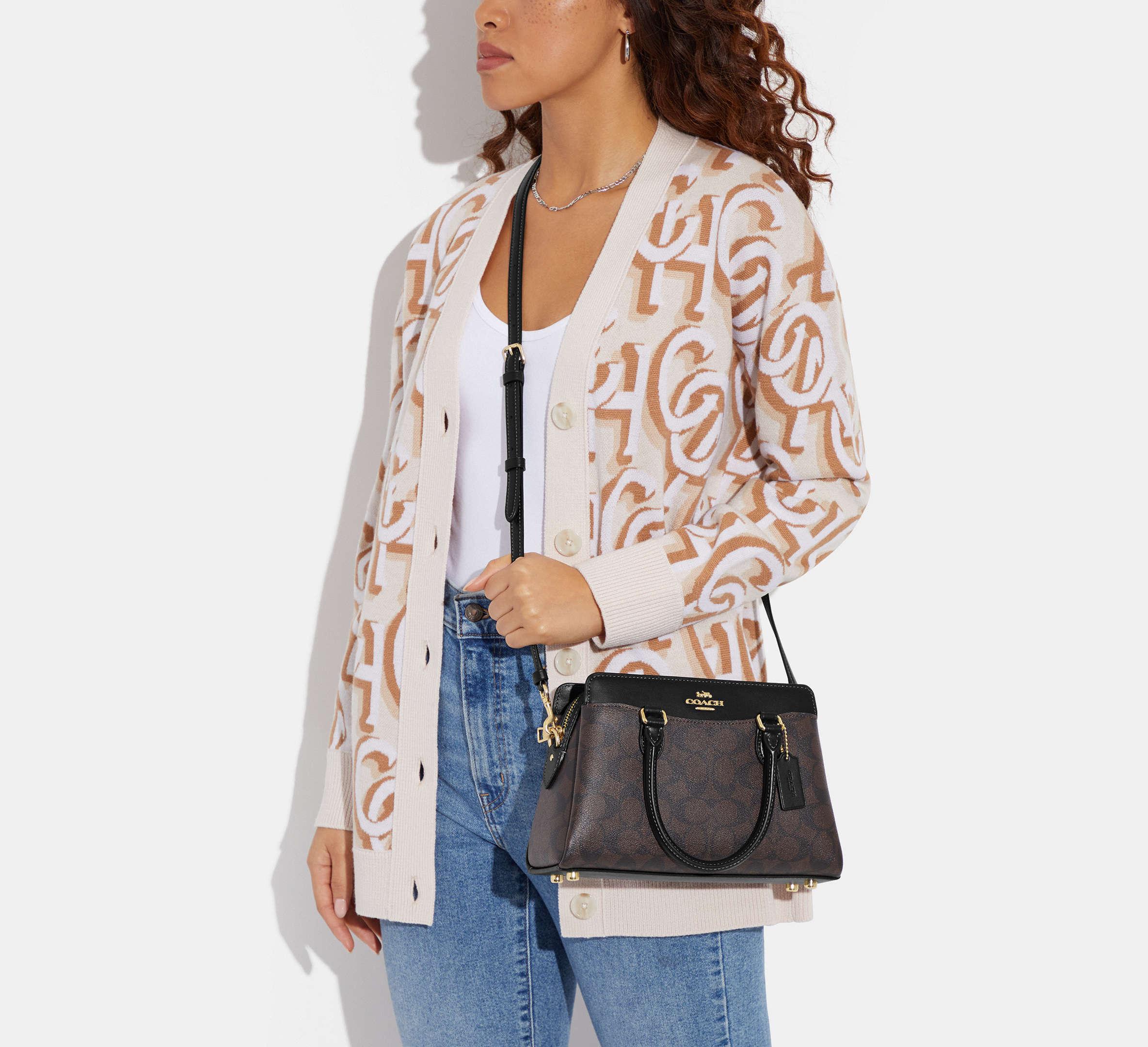 Coach lillie carryall in signature canvas new arrivals