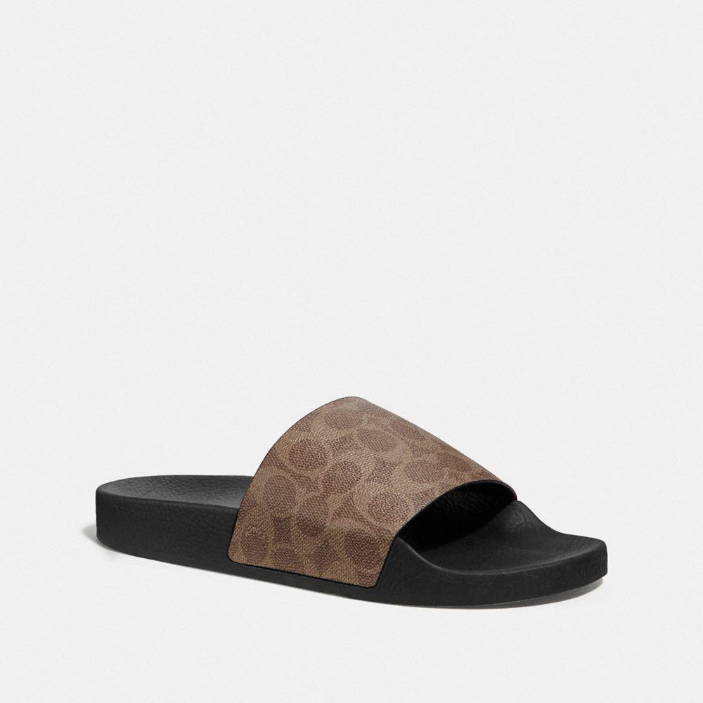 COACH Canvas Slide for Men Lyst