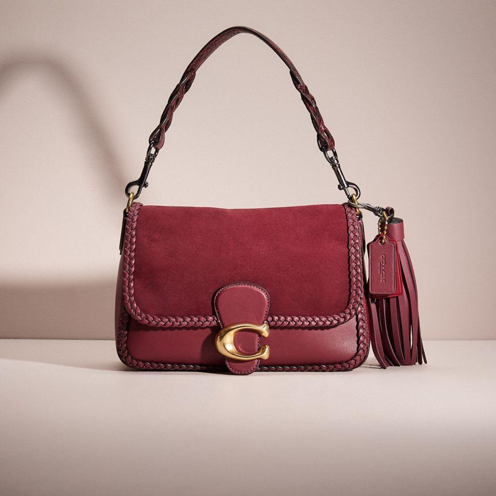 COACH Upcrafted Soft Tabby Shoulder Bag With Braid in Red Lyst