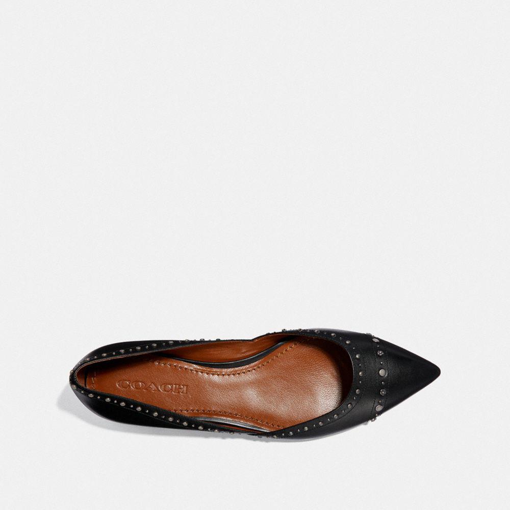 coach valentino flat