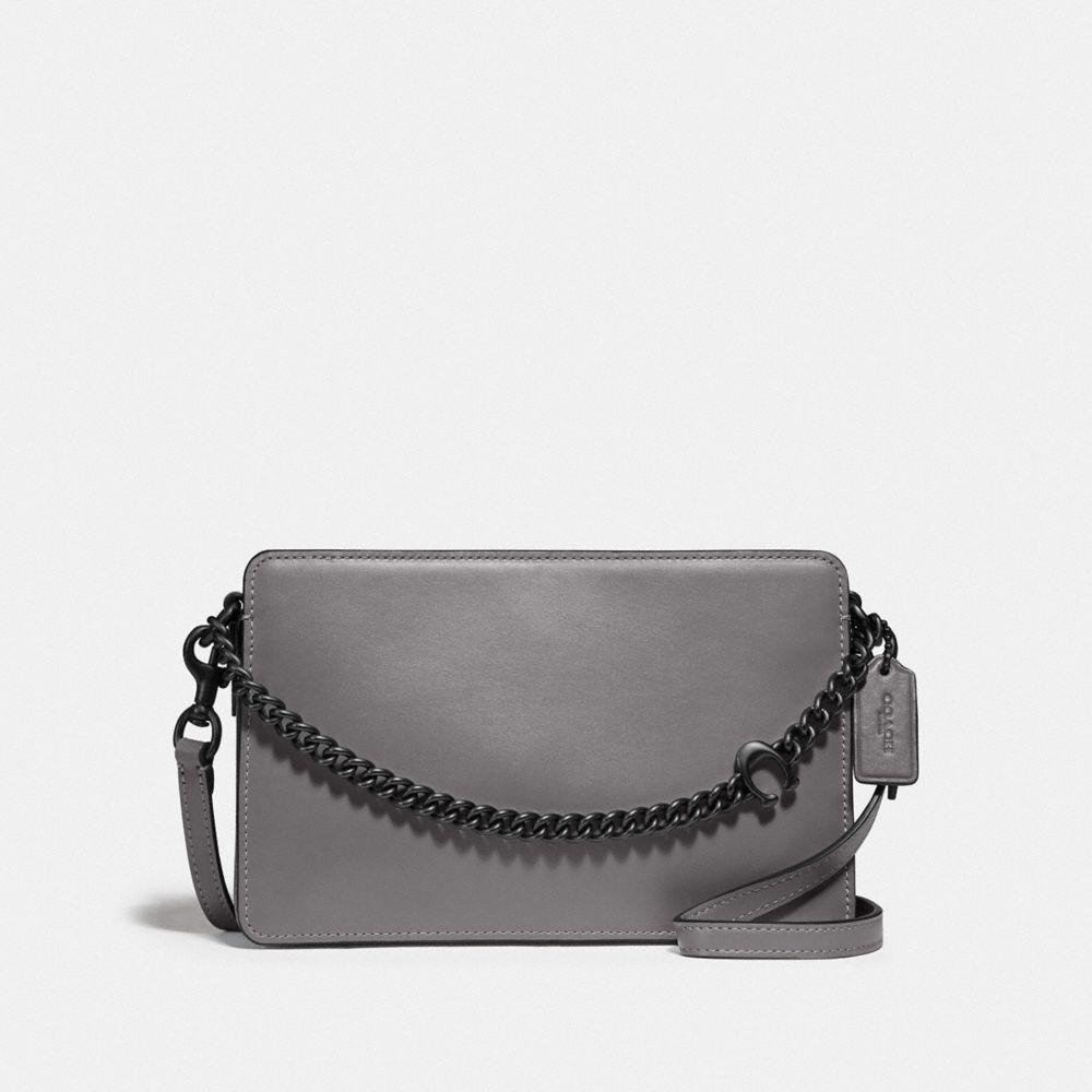 COACH Signature Chain Crossbody in Gray | Lyst