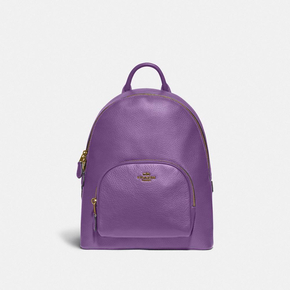Arriba 58+ imagen purple coach backpack