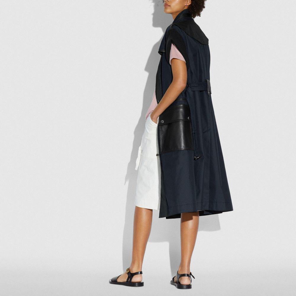 Coach sleeveless trench Clearance