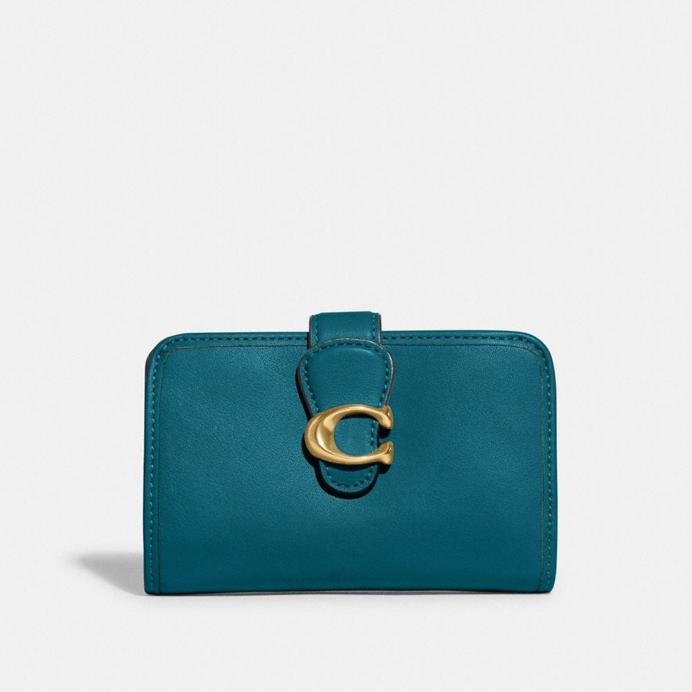COACH Tabby Medium Wallet in Blue Lyst