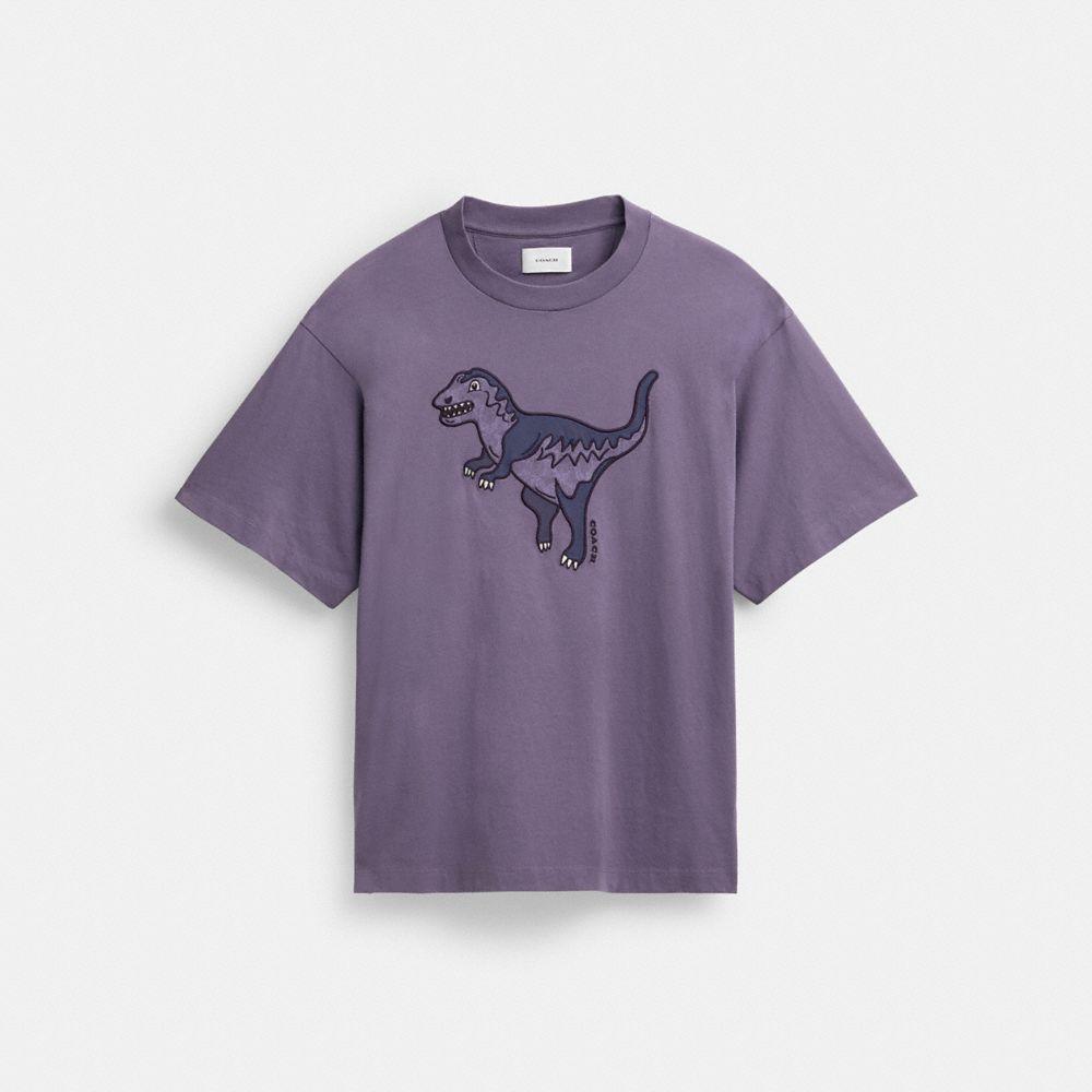 COACH Rexy T Shirt In Organic Cotton in Purple for Men | Lyst