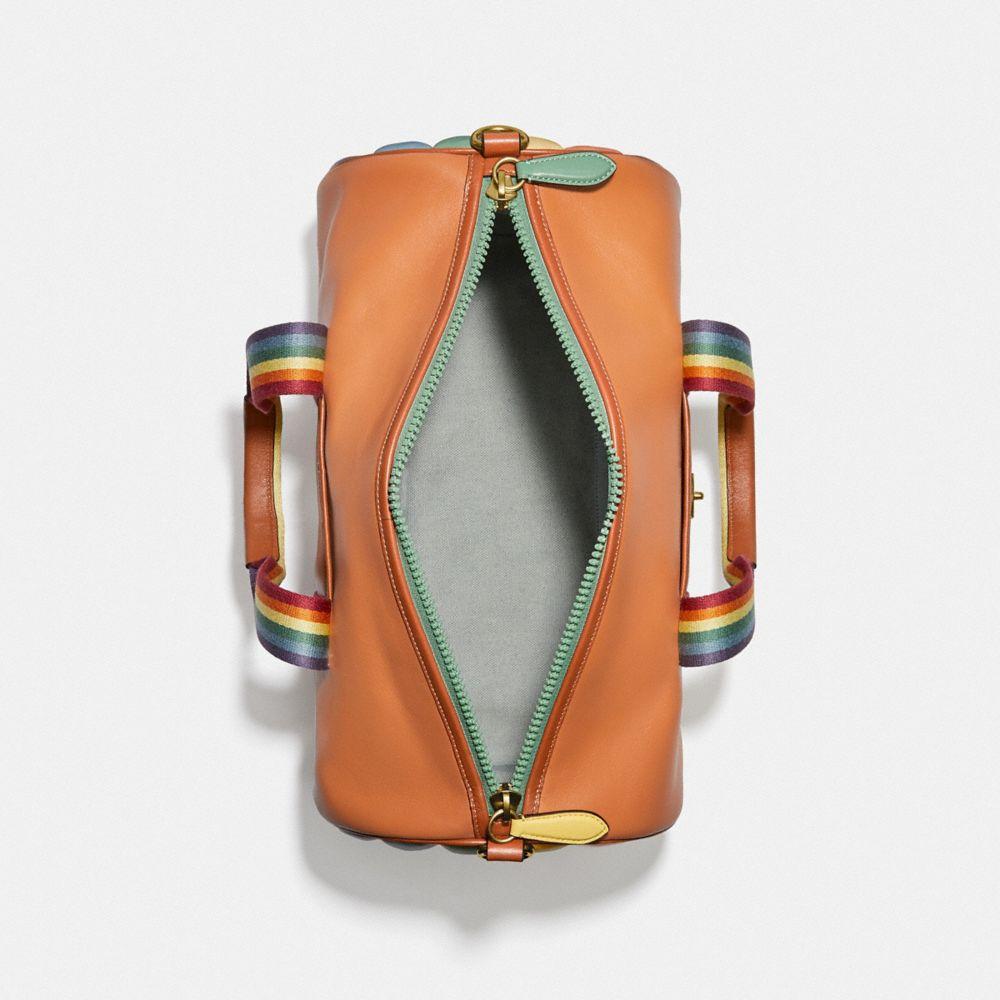 coach pride collection duffle bag