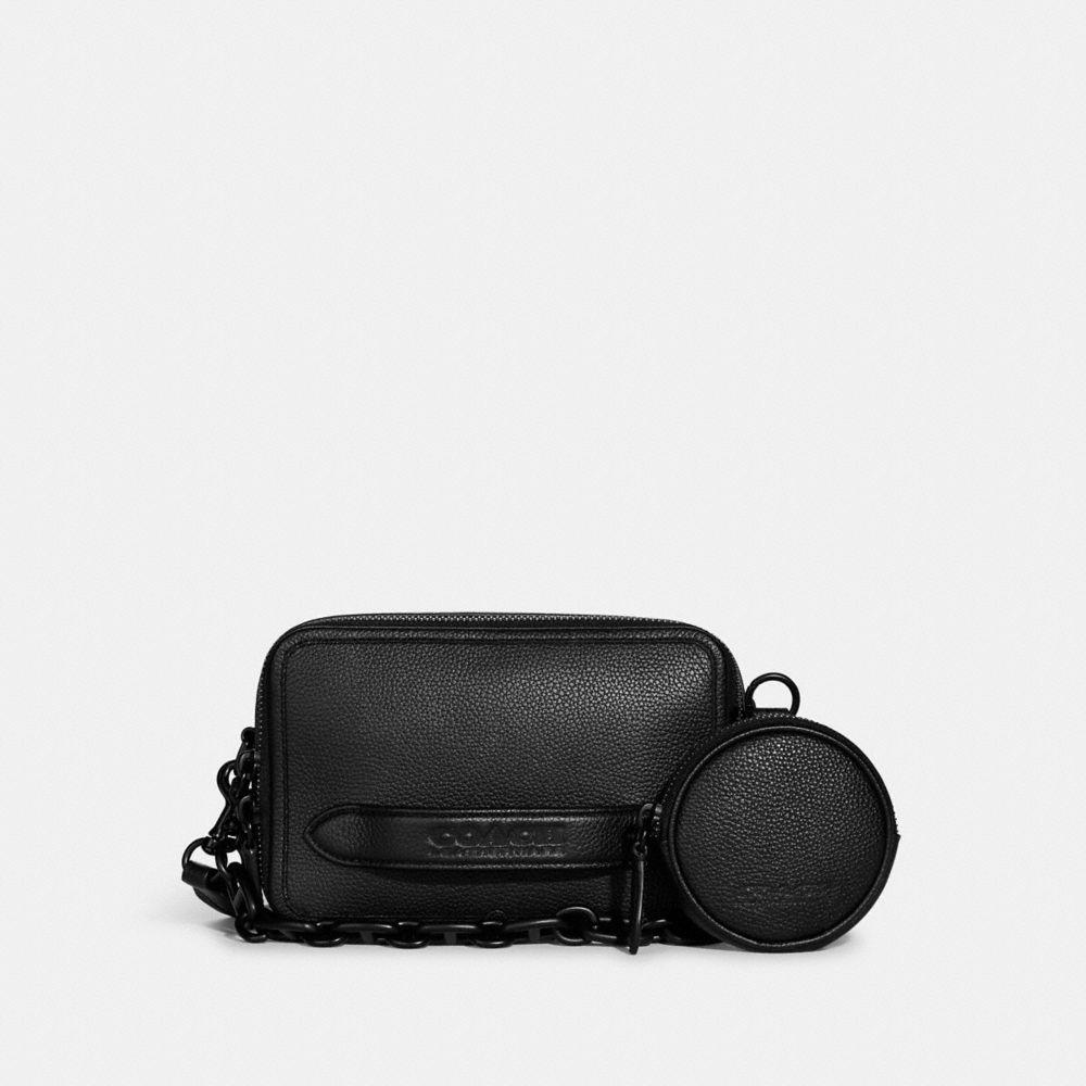 COACH Charter Crossbody With Chain in Black for Men | Lyst
