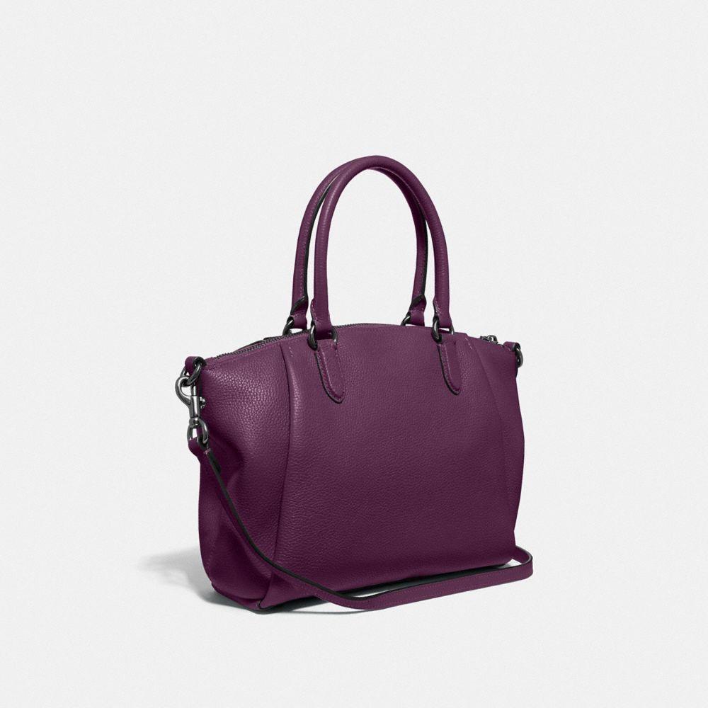 purple satchel