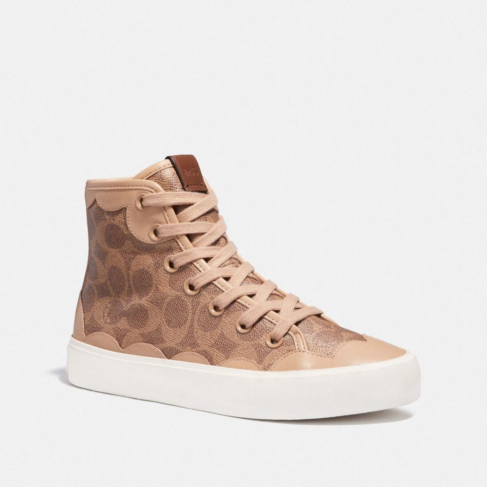 coach high top sneakers