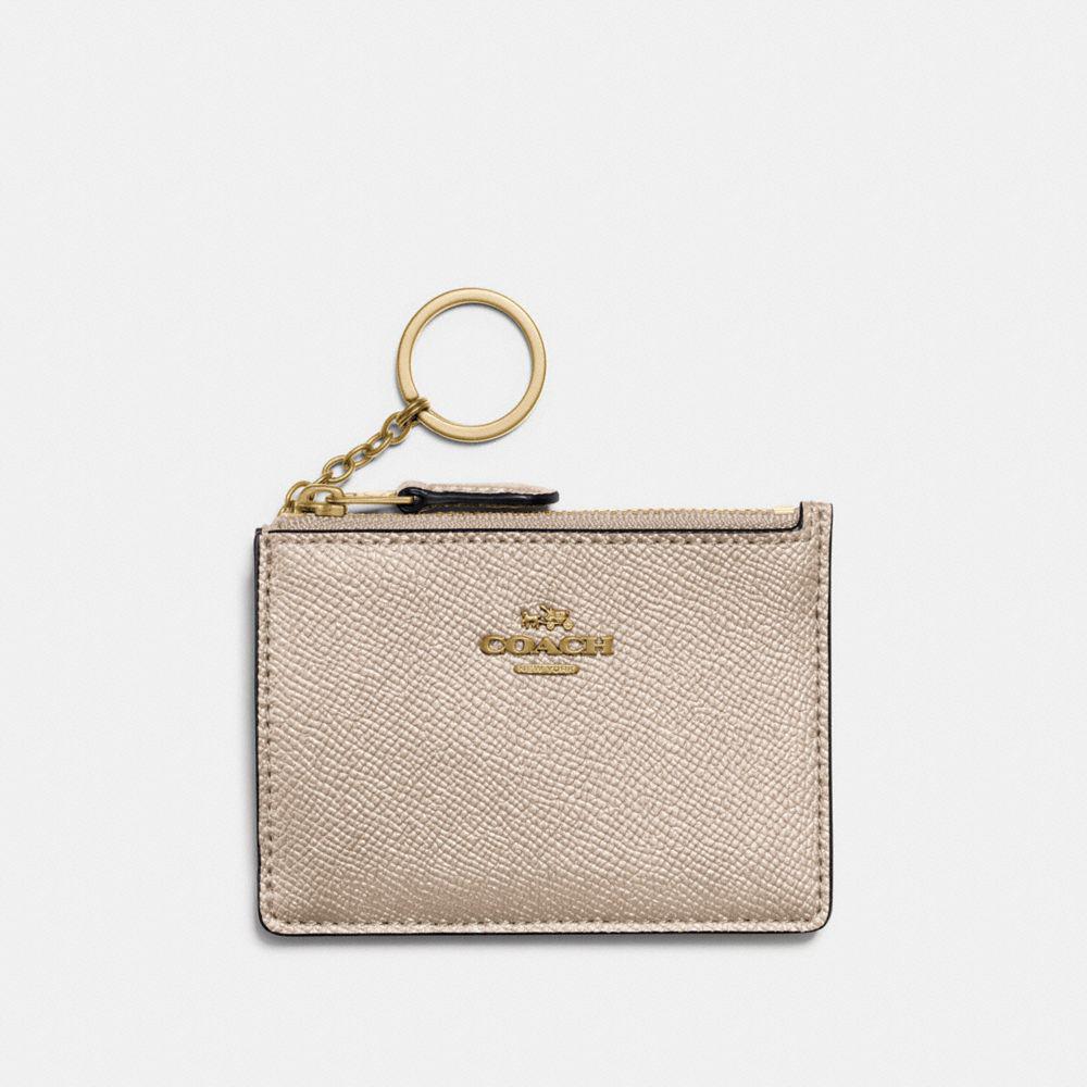 Lyst Coach Mini Skinny Id Case in Metallic