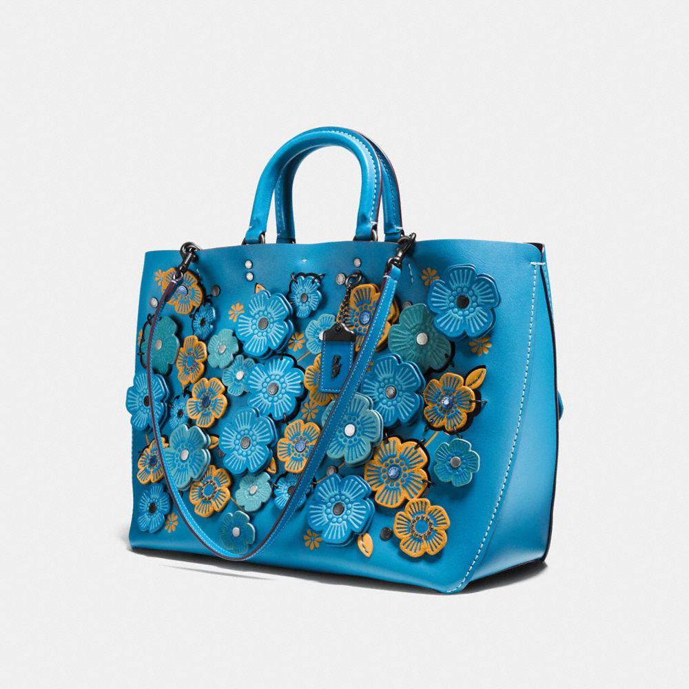 coach rose tote