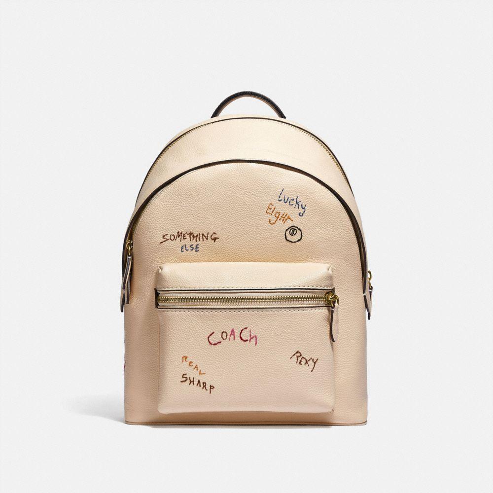 Zaino Charter ricamatoCOACH in Pelle da Uomo | Lyst