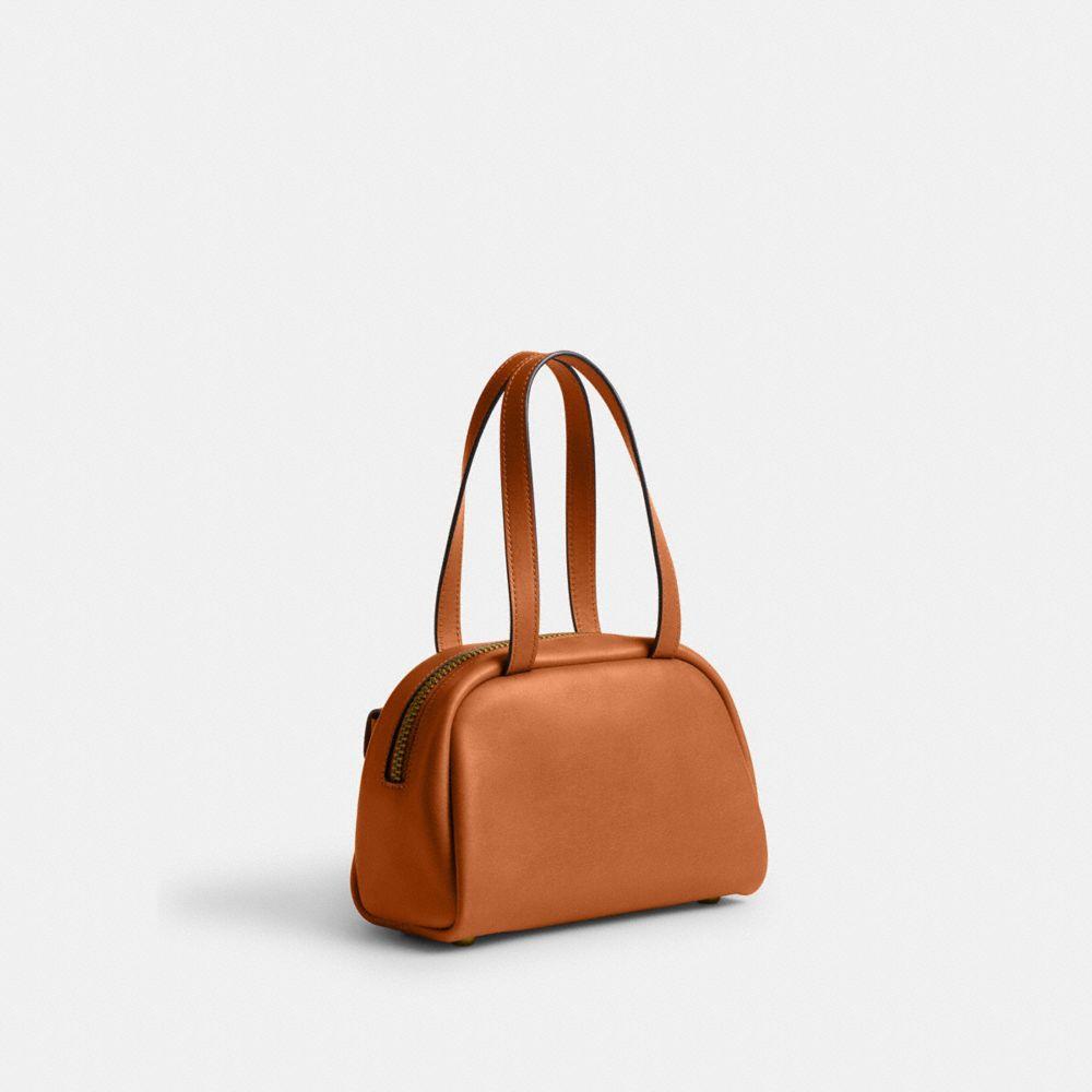 COACH Twin Turnlock Bag 20 in Brown | Lyst