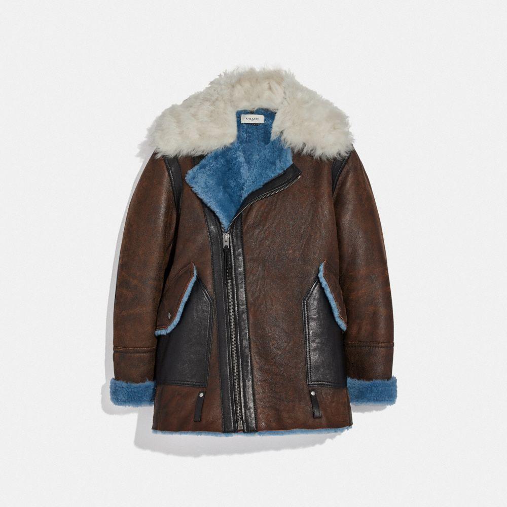 coach aviator jacket