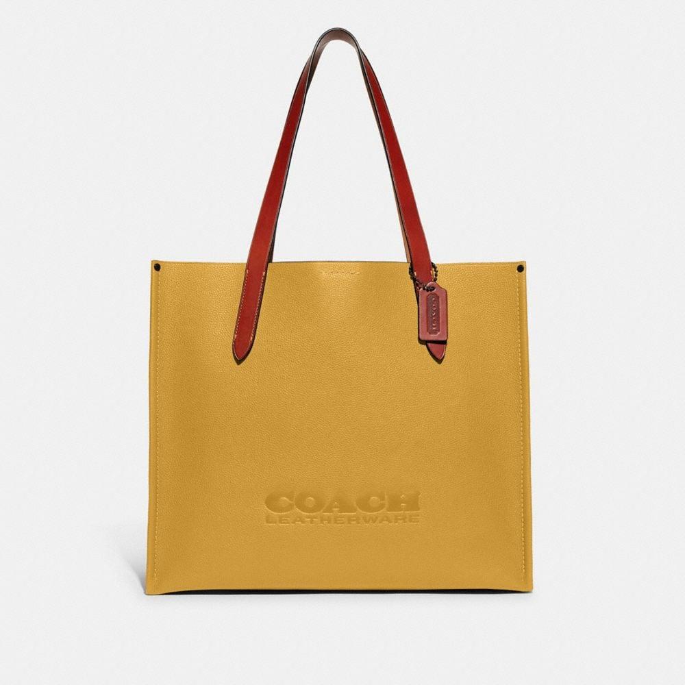 COACH Relay Tote in Yellow for Men | Lyst