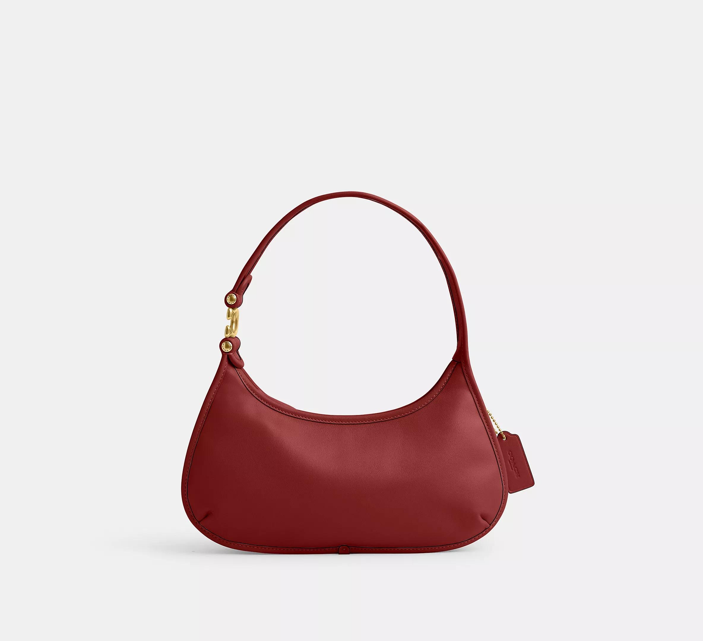 Coach red online handbag