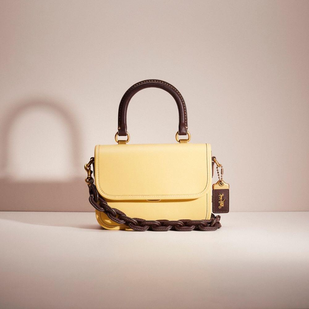 COACH Restored Rogue Top Handle In Colorblock in Metallic | Lyst