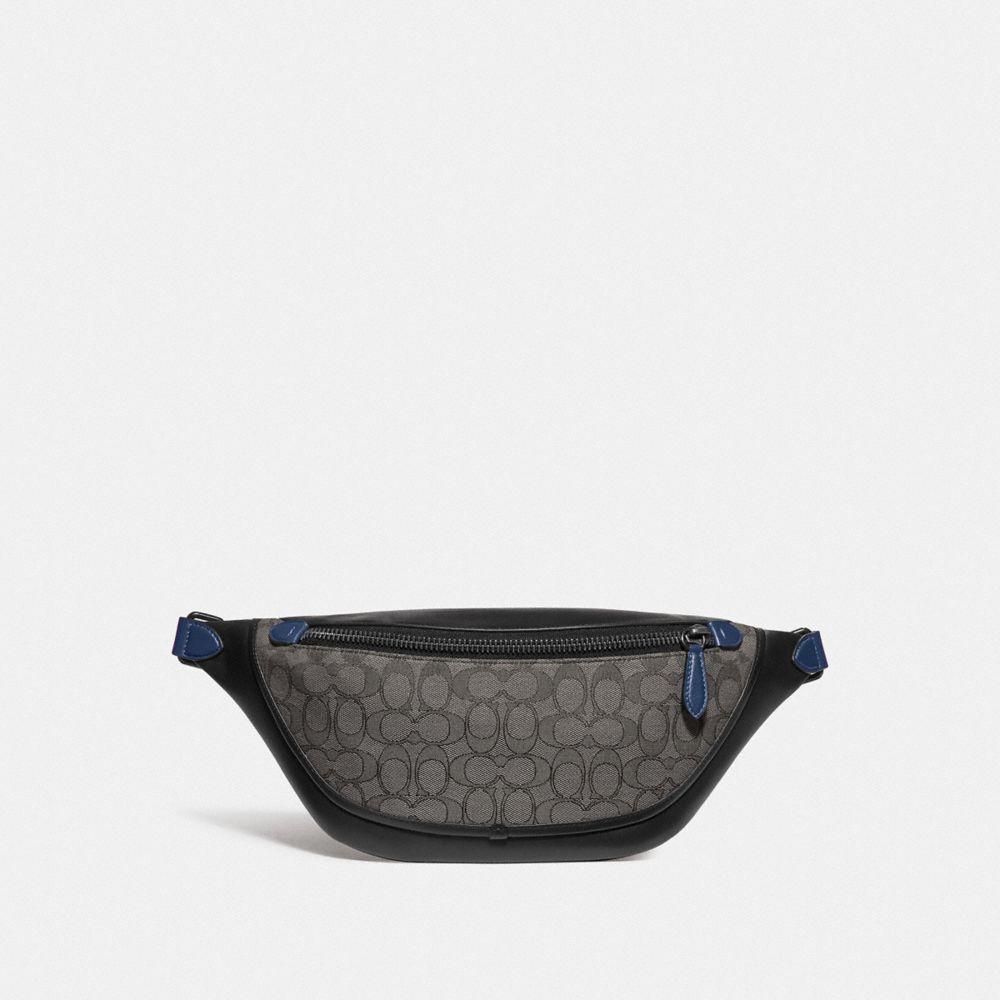 COACH League Belt Bag In Signature Jacquard for Men Lyst