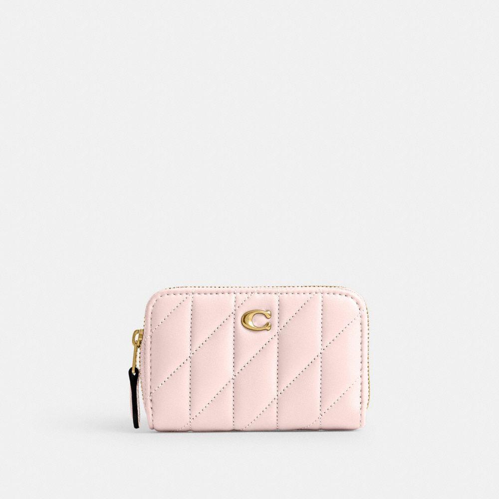 ★Coach★ Small House Around Card Case with Quilting CBF62 L ☆Coach☆ Small House Around Card Case with Quilting CBF62 L