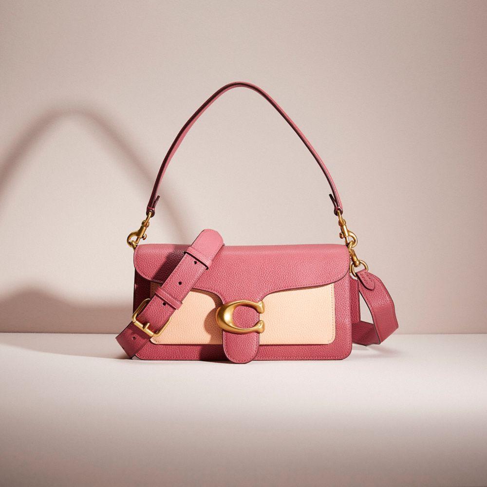 COACH Restored Tabby Shoulder Bag 26 In Colorblock in Pink Lyst
