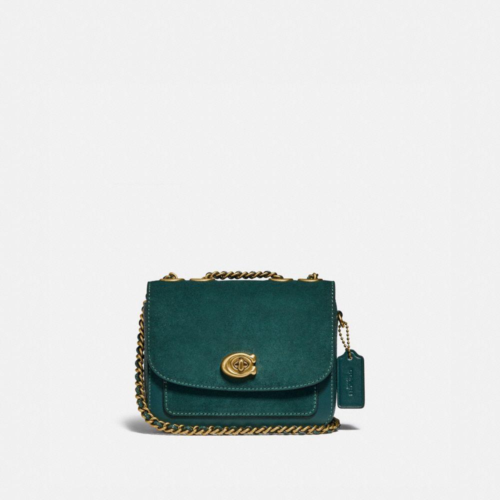 Coach forest green bag sales