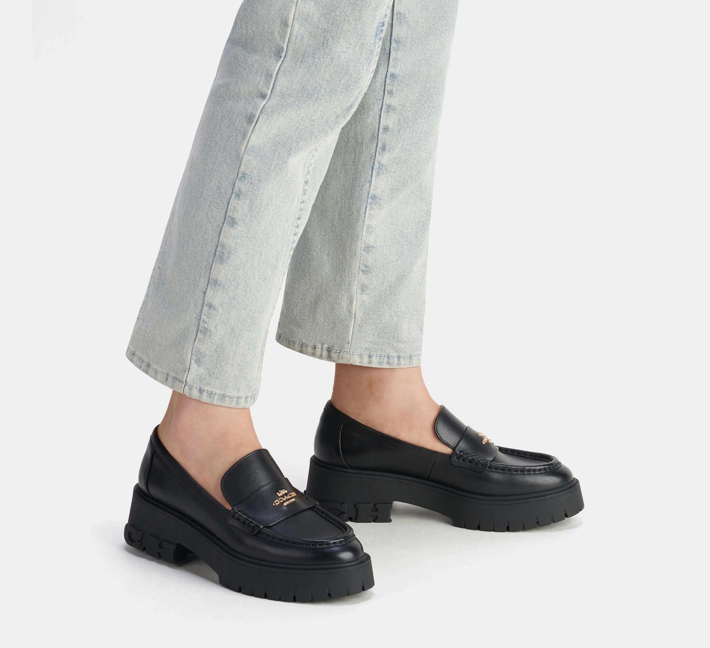 Coach loafers clearance hotsell