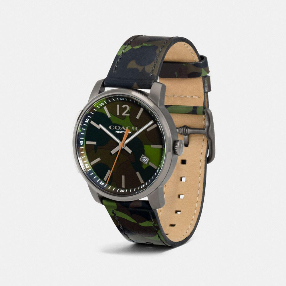 coach camo watch