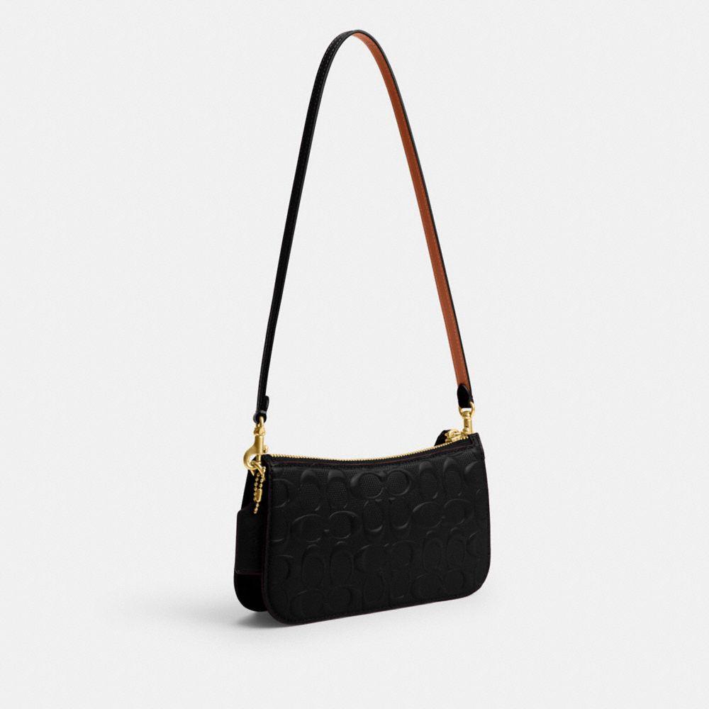 COACH Penn Shoulder Bag In Signature Leather in Black | Lyst