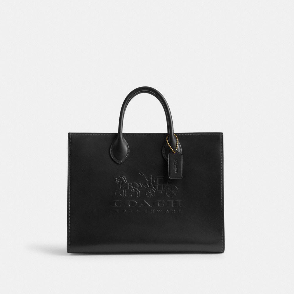 COACH Ace Tote Bag 35 in Black | Lyst