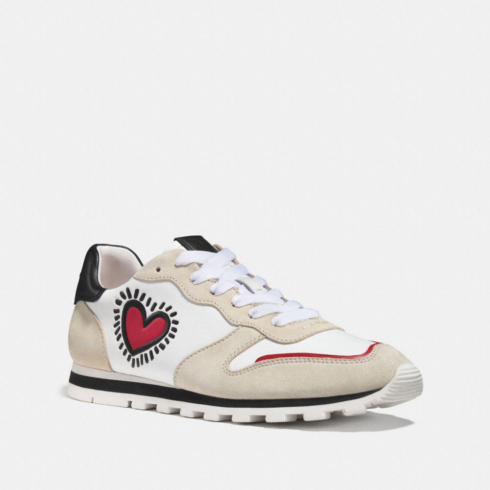 COACH X Keith Haring C118 Runner in White | Lyst