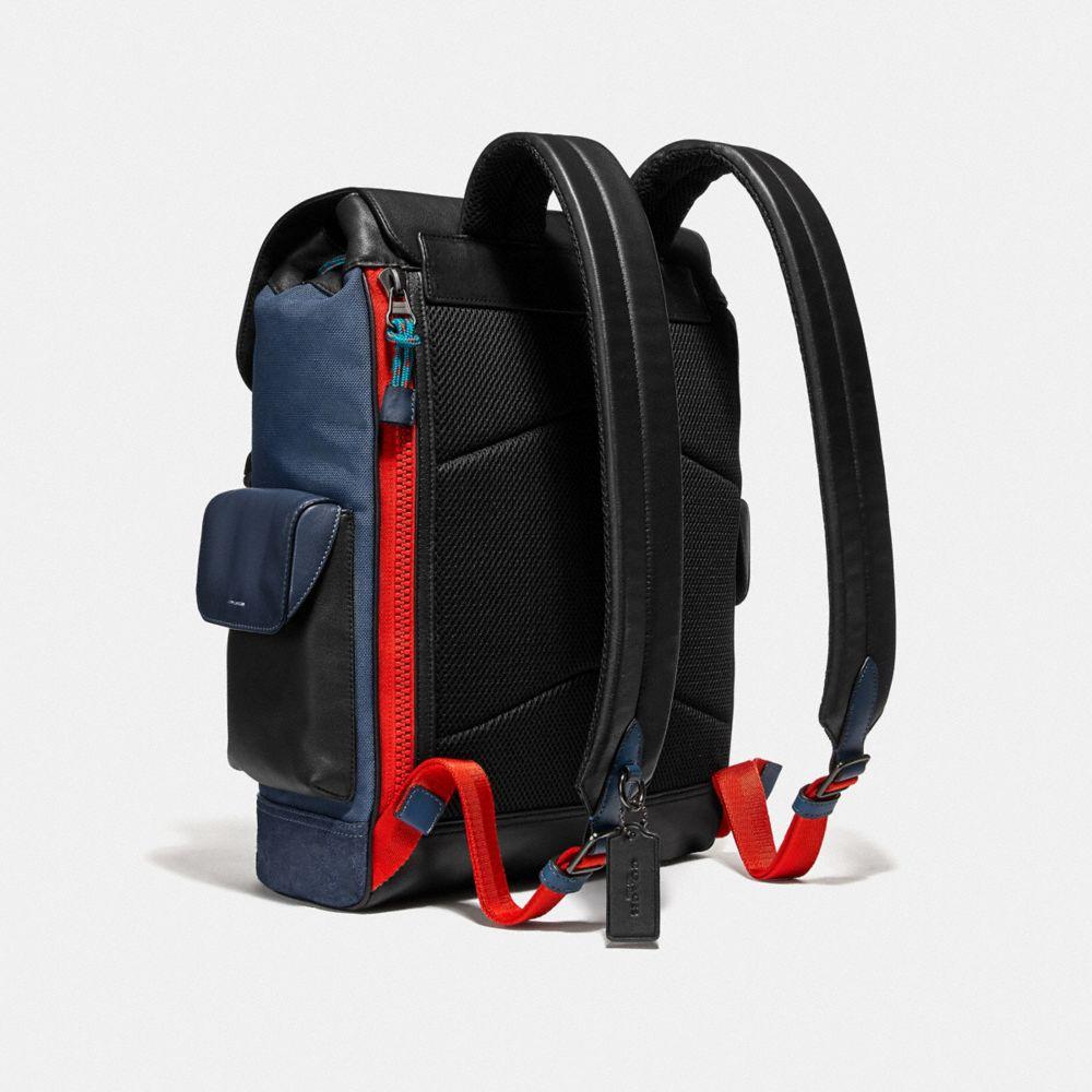 rivington backpack in colorblock with coach patch