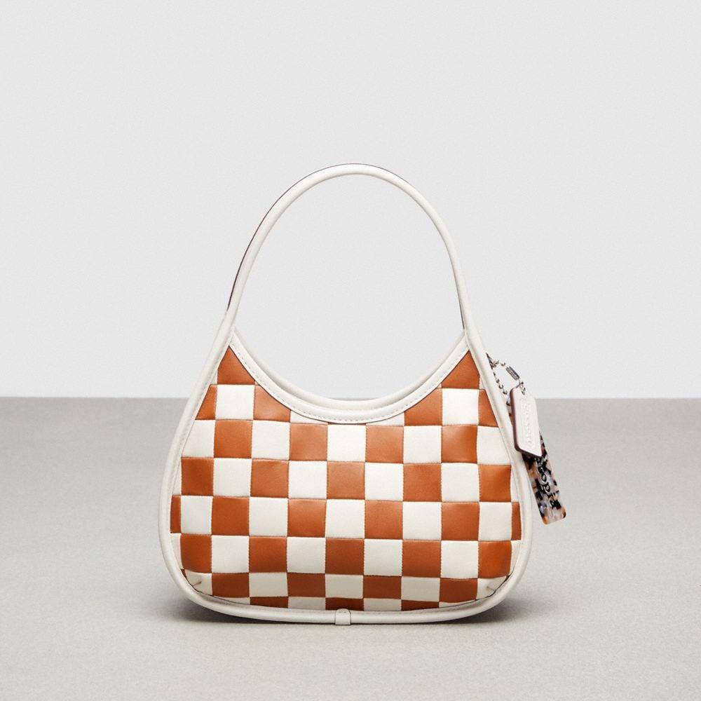 Large Ergo In Checkerboard Patchwork Upcrafted Leather
