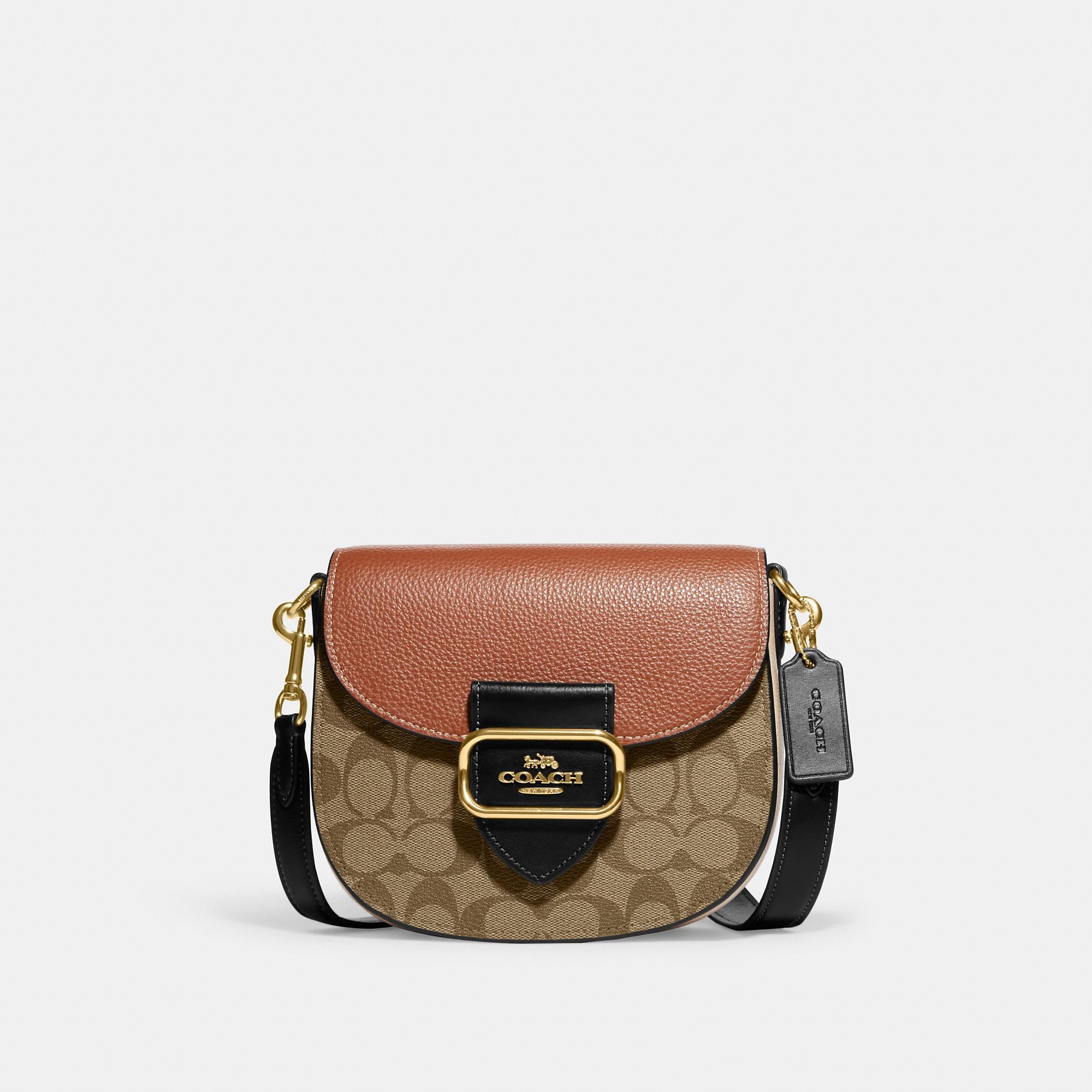Coach Outlet Morgan Saddle Bag in Brown | Lyst