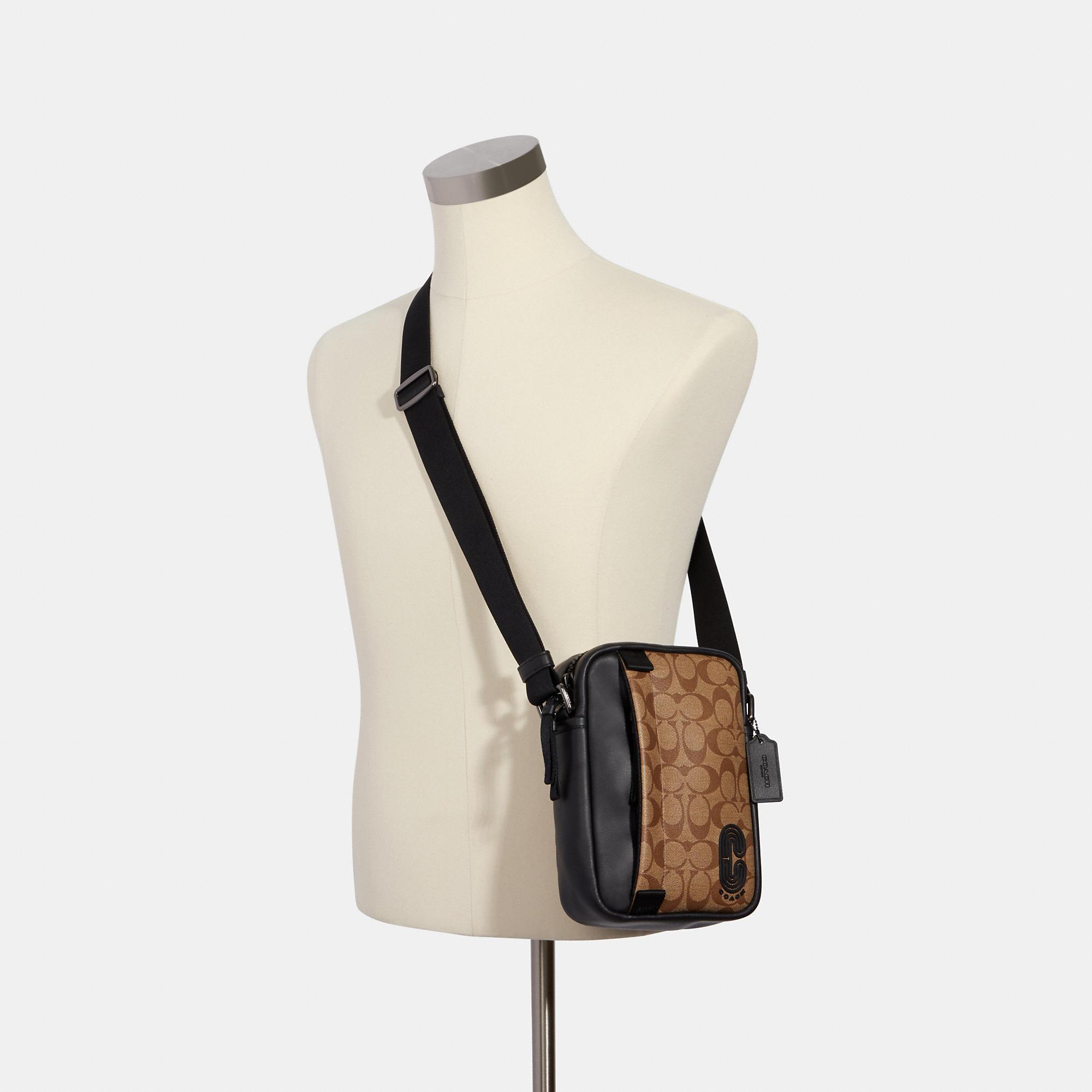 edge crossbody in signature canvas