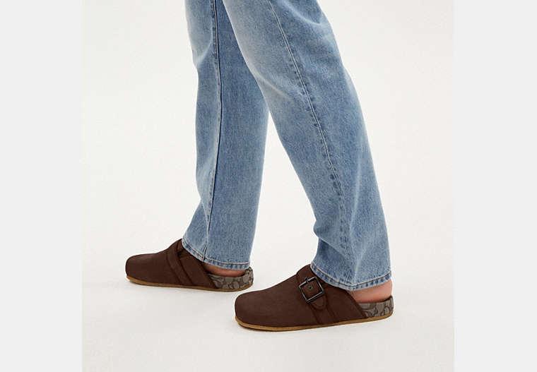 Men’s Coach Benjamin Clogs with Brown Monogram print! Brand new Men’s size 10! COACH® Outlet | Benjamin Clog main image 3