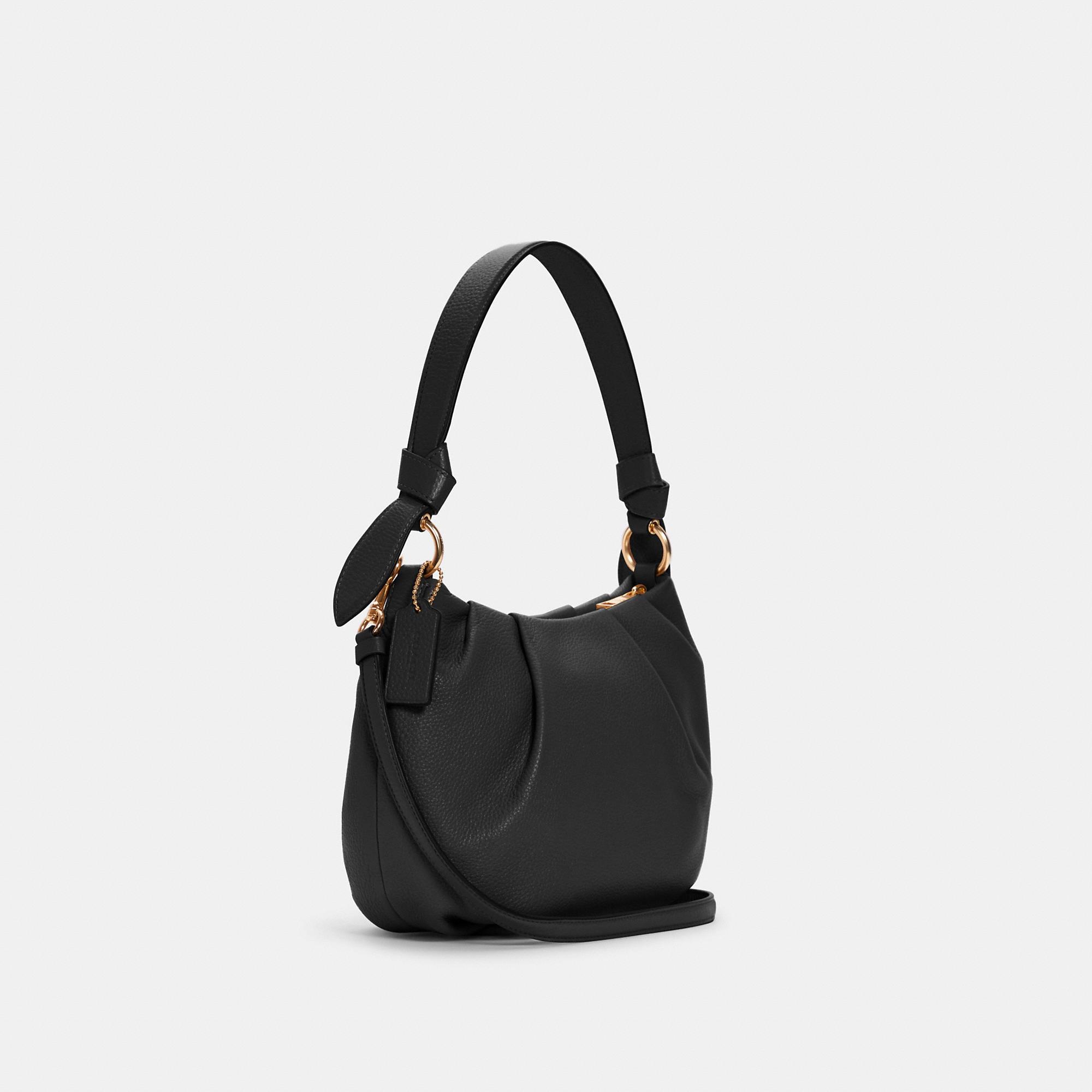 COACH Everly Shoulder Bag in Black | Lyst