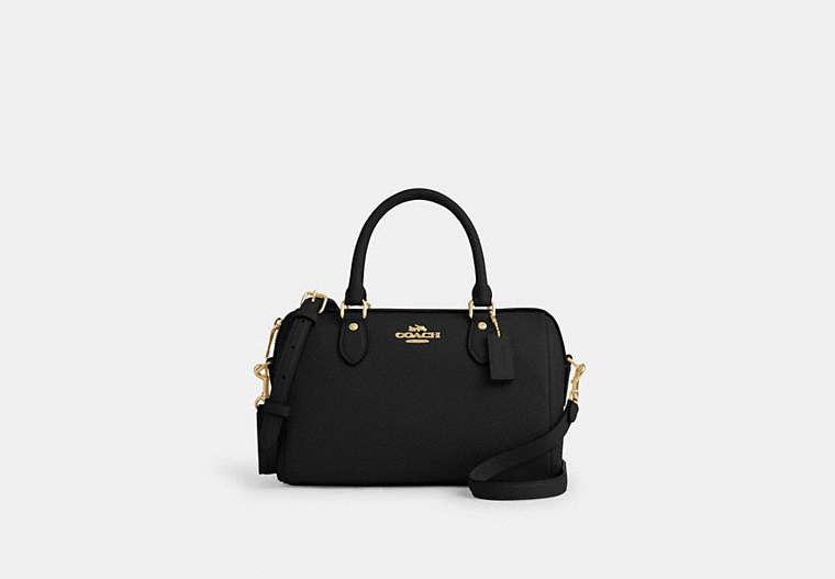 COACH Rowan Satchel Bag in Black Lyst UK