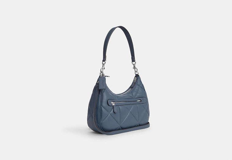 Coach blue sales hobo bag