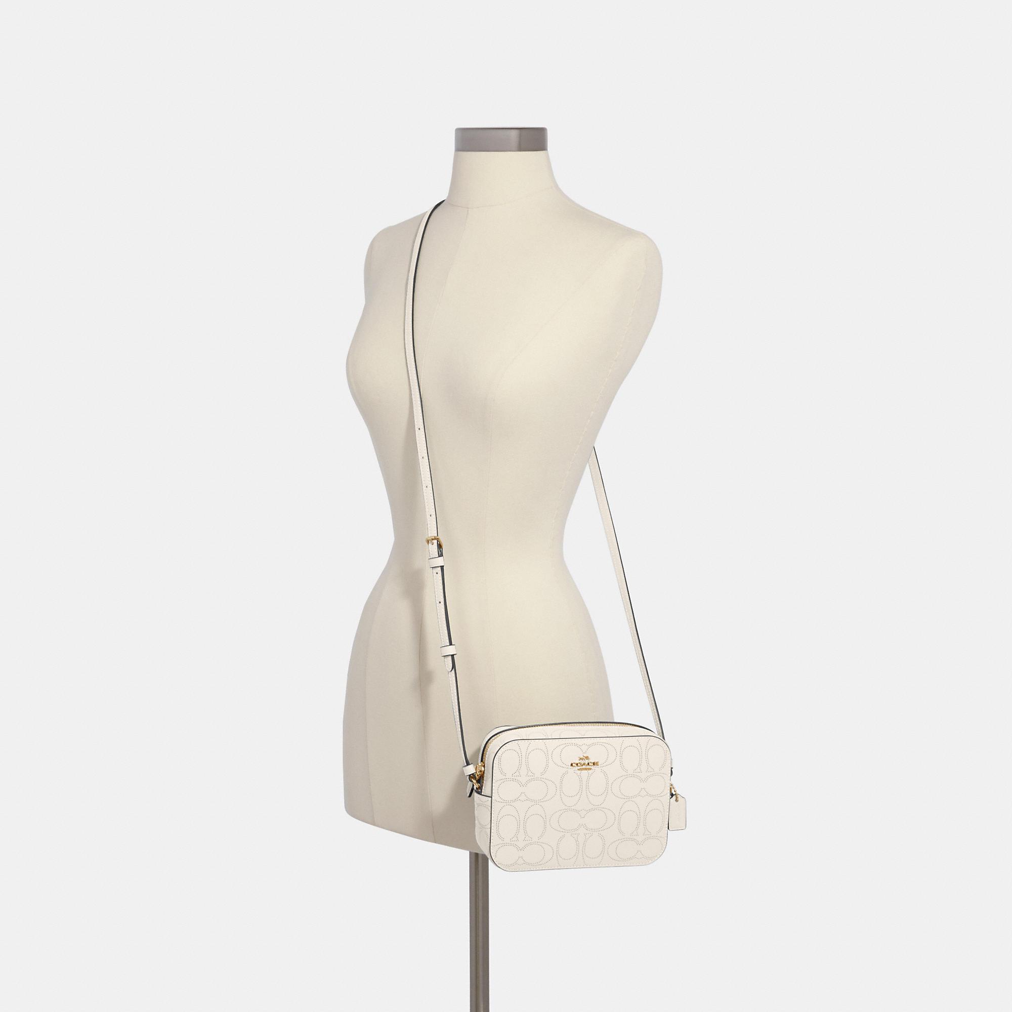 COACH Mini Camera Bag In Signature Leather | Lyst