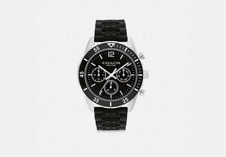 COACH Cole Watch in Black for Men Lyst