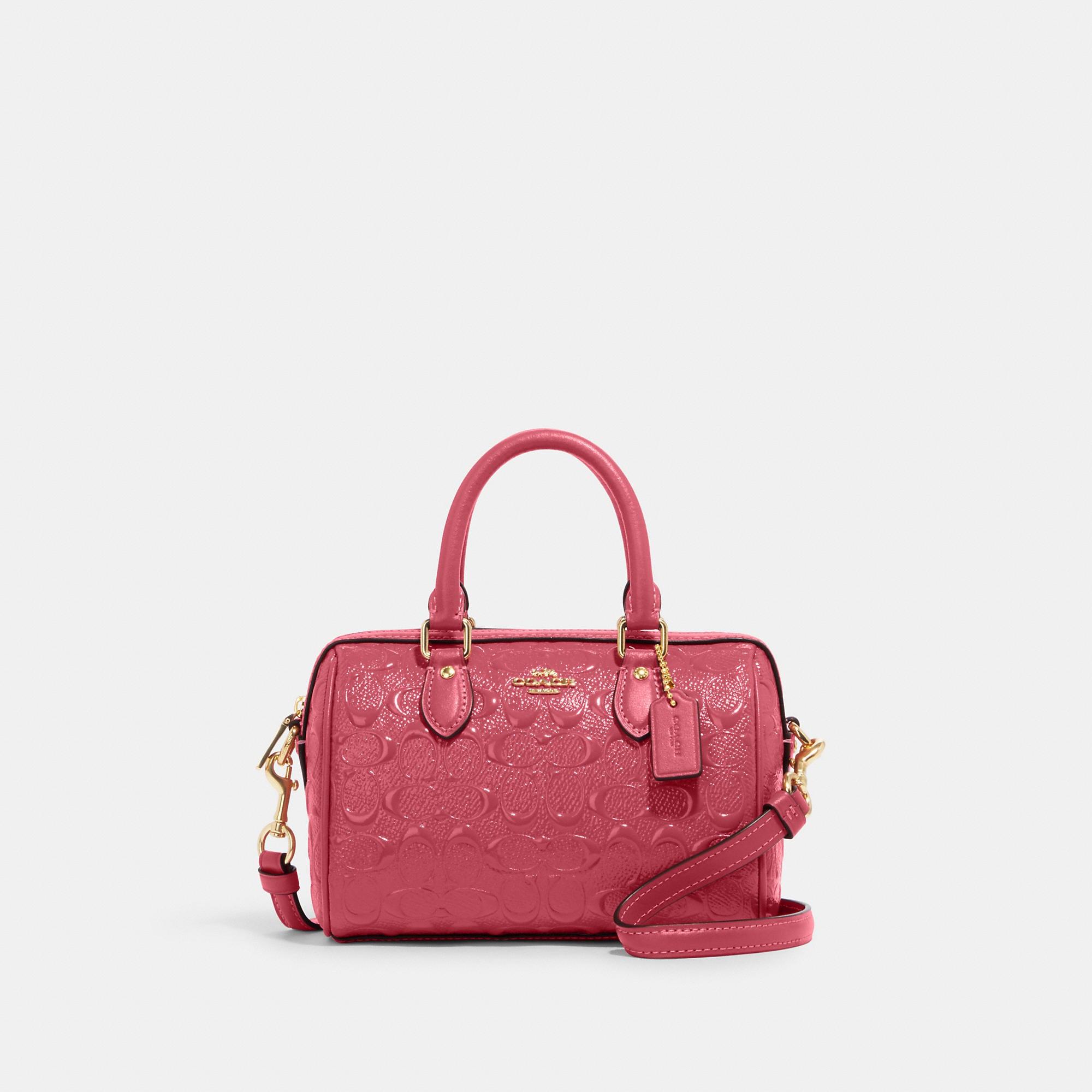 Coach Outlet Mini Rowan Crossbody in Pink