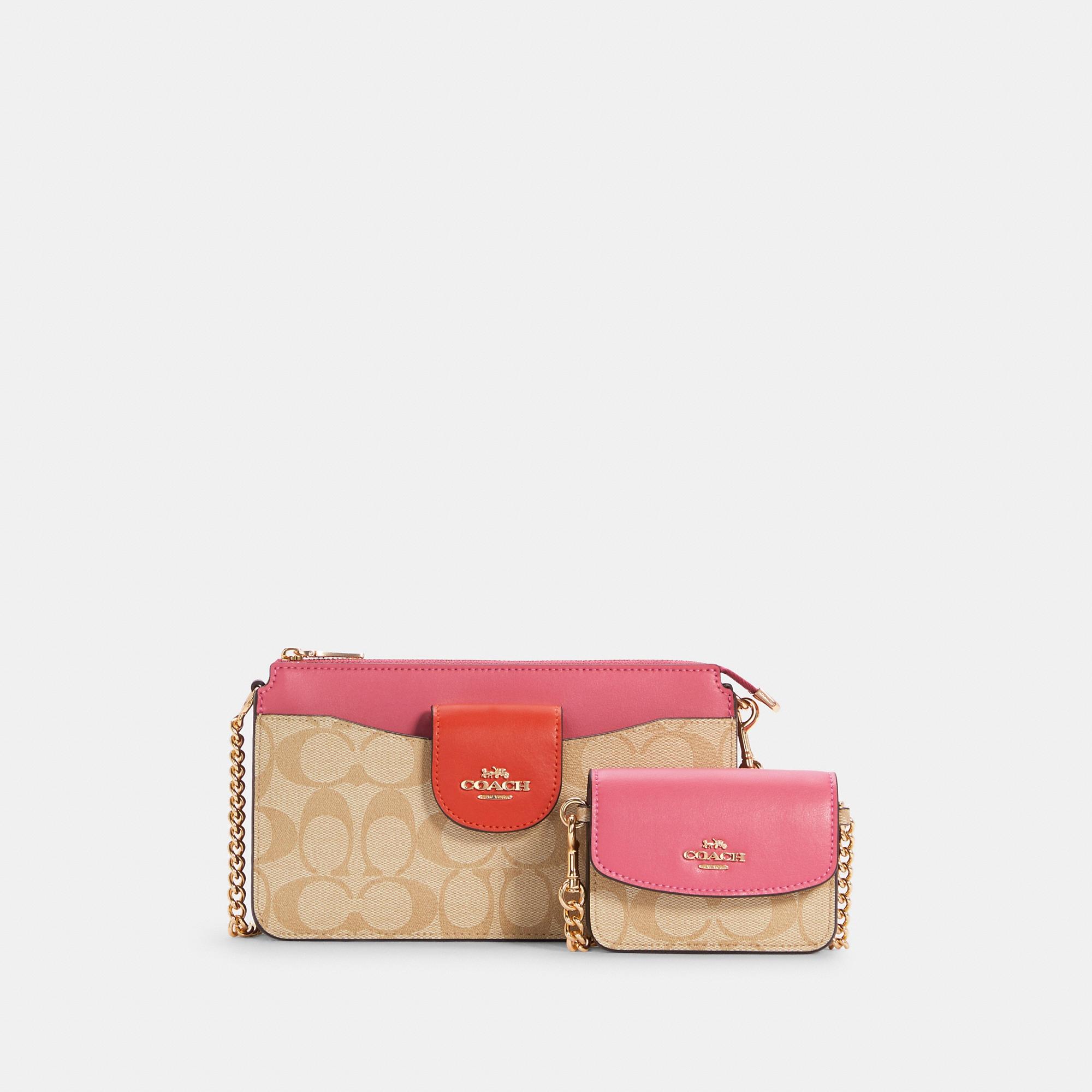 pink crossbody bag